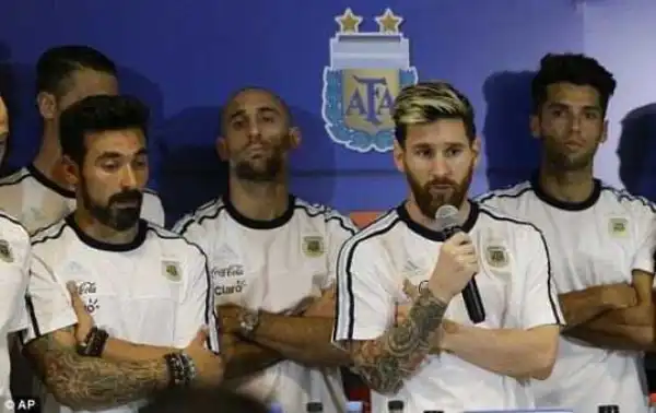 Lionel Messi bans himself and teammates from talking to media after allegations that his teammate smoked marijuana
